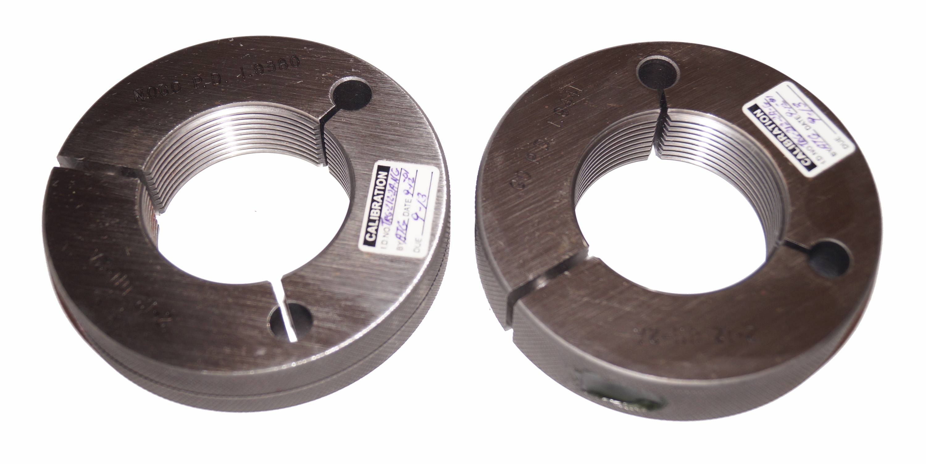 Details about   2" 12 NS 3 THREAD RING GAGE 2.0 GO ONLY P.D = 1.9459 UN NF 2 3A UNF 2.00 2.000 