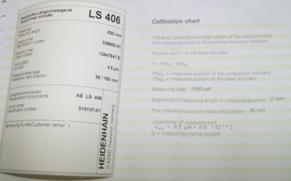 Heidenhain LS-406 Linear Scale
