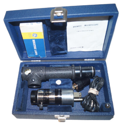 Bausch Lomb Brinell Microscope 20X Light Source