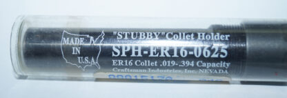ER16 Collet Chuck SPH-ER16-0625 Stubby