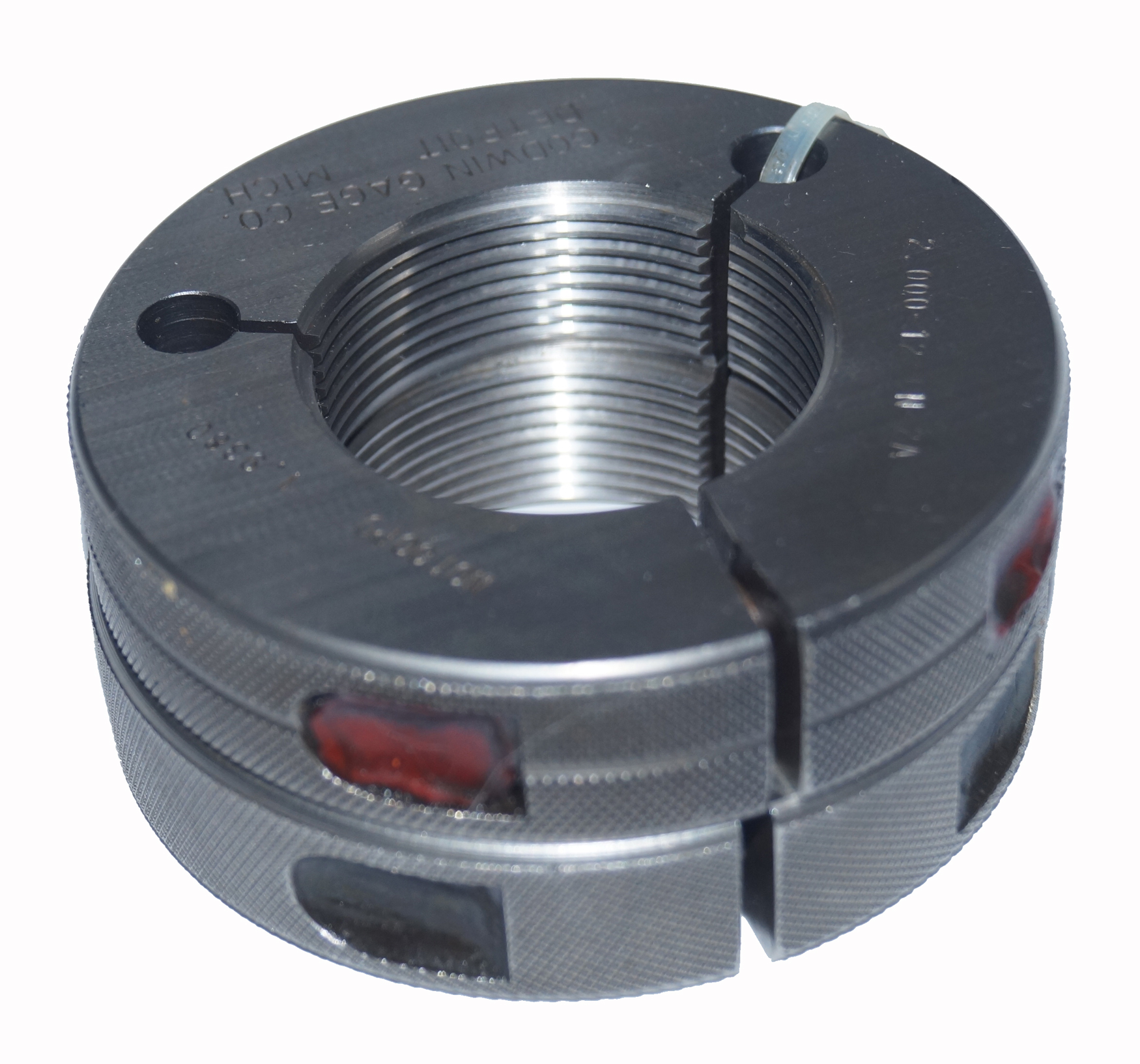 2 1/2-12 UN Thread Ring Gage 2A GO NOGO 100% Calibrated ship by Fedex Delivery in 4 days