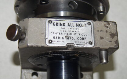 Harig Grind-All No. 1 with Eclipse Magnetic Chuck and Case
